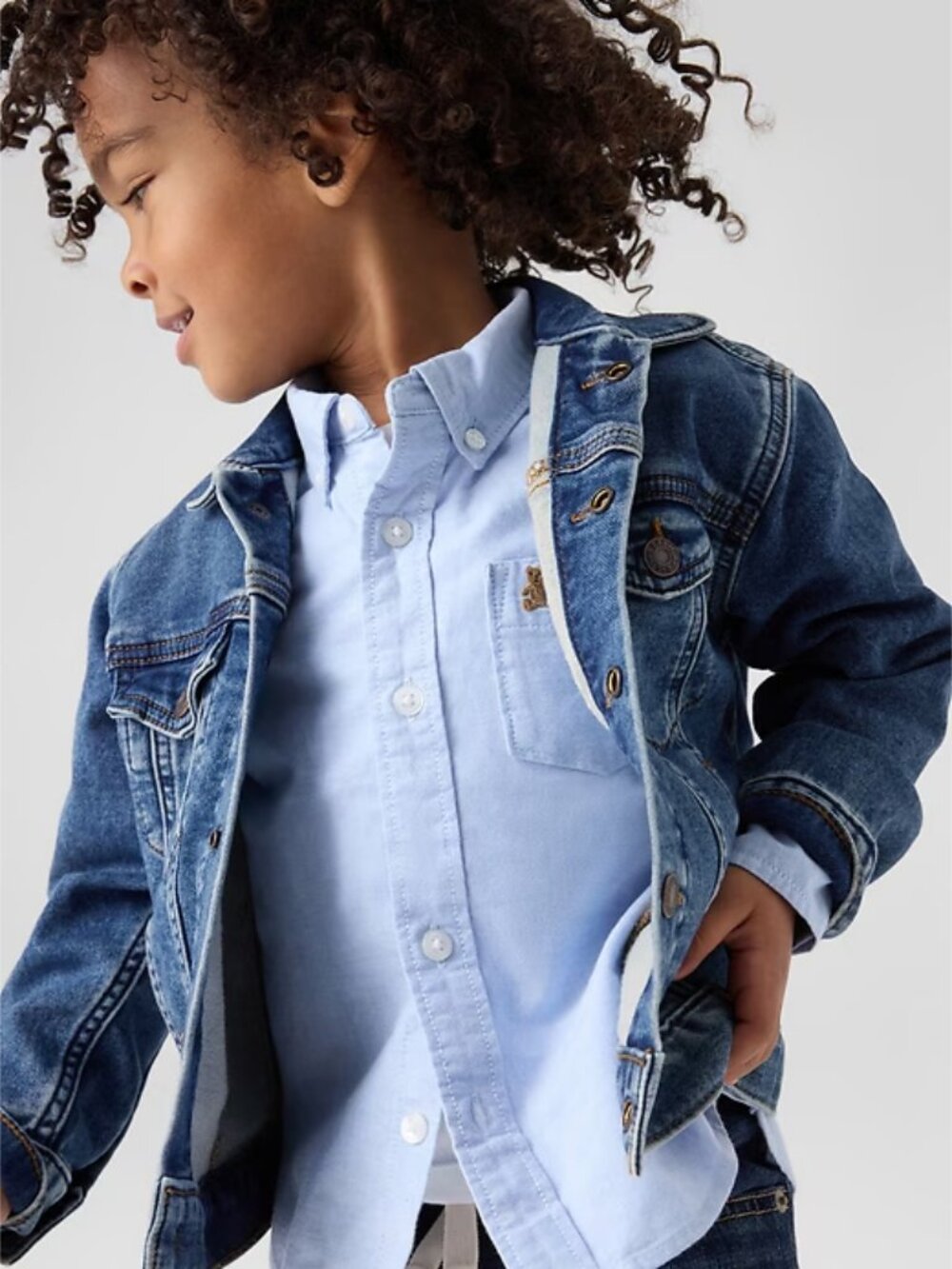 Gap Denim Baby Trucker Jacket Sz 6-12 months